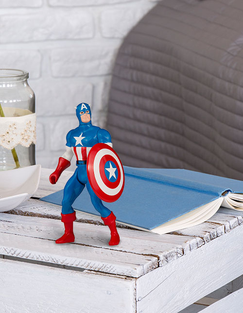 Jumbo Captain America Figure